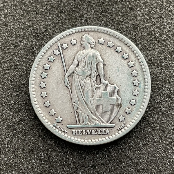 1 Franken Silber 1910
